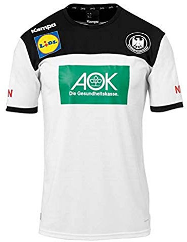 Kempa Kinder Dhb Heimtrikot, weiß, 116
