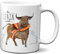 Planetacase Taza Toro España The Spanish Spirit - Taza Souvenir España Recuerdo Ceramica 330 mL