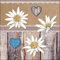 Papier Servietten Lunch Fest Party ca 33x33cm Herbst Autumn Weihnachten Winter Alpen Edelweiss On Wood