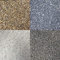 Fine Aquarium Gravel 1.5-3mm Fish Tank Natural Substrate Black White Grey Colour (10kg, Natural Grey)