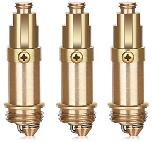 3 Stück Popup Ablaufventil Waschbecken Clack Plug Bolt Messing Pop Up Ablaufventil Schrauben ​ für die Meisten WaschbeckenstöPsel Abflussstopfen Küche, Bad Waschbecken, Badewanne,