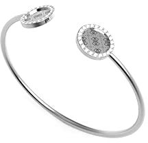 GUESS Armband JEWELLY ROUND HARMONY (JUBB01165JWYGS / JUBB01165JWRHS), Einheitsgröße, Unkostbare Metalle, Kein Edelstein