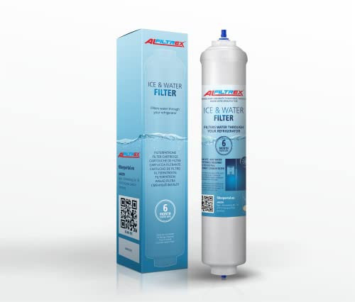 1-pack externer Kühlschrank Wasserfilter kompatibel mit Samsung DA29-10105J Aqua Pure HAFEX/EXP DA99-02131B WSF-100 EF9603 HAIER LG