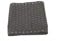 Liege Ersatztuch Universal Ersatzstoff Stoff Nichtgradität Stuhl Stoff für Sonnenliege atmungsaktuelle dauerhafte Ersatzstoffabdeckung für Gartensonne Liege Schwarz schwarz