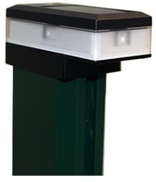 Solar LED Zaunpfostenkappe für 60 x 40 mm Pfosten (1)
