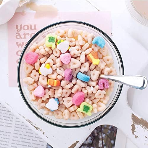 Charms Cereal Bowl Candle with Metal Spoon Morning Ritual Gift Funny