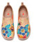 UIN Alpargatas, Zapatillas Bajas para Mujer y niña, de Lona, pintadas, a la Moda, Planas, Originales, para Viaje, Informales, Deportivas, 38 EU
