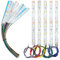 YIXISI 15 Stücke 100mm VorDrahtete LED Streifen, 2335 SMD LED, 12-18V LED Streifen, Modellbau Led Beleuchtung, Weiß/Rot/Gelb/Blau/Grün