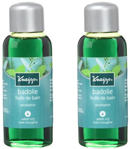 Kneipp Huile de Bain - Rafraîchissante - Parfum Eucalyptus - 100 ml (Lot de 2)