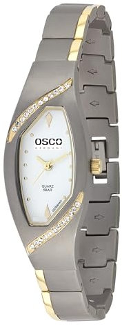 Osco Germany Titan-Armbanduhr Damen mit Metallband 06156004