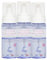 EVOLUDERM - Mousse Micellaire Nettoyante - 150 ml - 97% d'Origine Naturelle - Végan - Fabrication Française - Lot de 3 x 150 ml