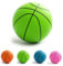 XehCaol Silent Basketball，24CM Schaumstoff Leiser Stiller Basketball Lautloser Leise Basketbälle Dribbling Indoor für Kinder Erwachsene (Green)