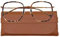 TREABEAR Blaulichtfilter Brille, Brille Herren, Brille Ohne Stärke Herren， Anti Blaulicht Brille, Blaulichtfilter Brille Damen Leopard， Brille Damen, Modische Brille, Blaulicht Blocker Brille