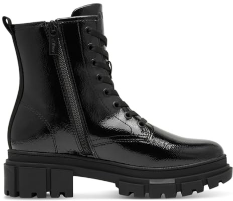 s.Oliver 5-5-25210-43-001 Damen Schnürboot Synthetik schwarz schwarz