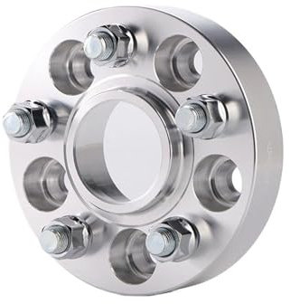 Spurverbreiterungen Für Toyota Für Camry Für RAV4 PCD 5x114,3 CB 60,1mm Spurverbreiterung Adapter 1 Stück Rad Distanzscheiben(20mm silver)