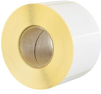 ECO - PRO PAP - Étiquettes thermiques 58 mm x 43, 800 pièces par rouleau, étiquettes thermiques avec papier thermique sans BPA, ruban d'étiquettes thermiques pour la logistique et le stockage - Lot de