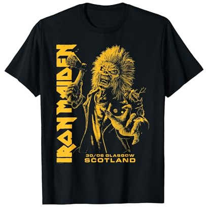 Iron Maiden Run for Your Lives Tour Glasgow T-Shirt
