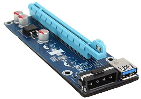 Kolink Riser-Karte (Molex-Power, longueur de câble 60 cm) (Molex-Power, longueur de câble 60 cm)