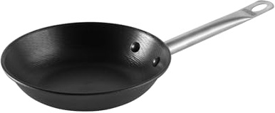 Imusa LCI-19007 11 LCI Black w/SS H Light Cast Iron Saute Pan with Stainless Steel Handle