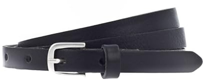 Vanzetti Neon Booster 15mm Full Leather Belt W75 Black