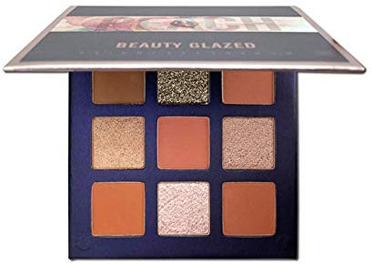 Beauty Glazed 9 Farben Shine Diamond Lidschatten Make-up Pigmente Wasserdicht Professionelle Shimmer Glitter Nude Lidschatten Make-up Palette # 10