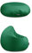 BuBiBag Beanbag Sitzkissen für Kinder & Erwachsene | Bodenkissen in 32 Farben & 3 Größen | Sitzsack für Indoor Outdoor | Wasser- & schmutzabweisend Material (Dunkelgrün-Erwachsene XL)