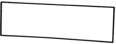 tomzz Audio 2400-050 Distanzrahmen für 1 DIN Radio ISO-Geräte 2 mm