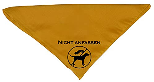 Hundehalstuch Nicht anfassen Stop für Hund im Training Assistenzhund in Ausbildung