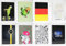 8x ADINA Premium Collegeblock Kollegblock A4 80 Blatt 90g/qm kariert mit Doppelrand Lin28