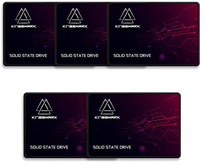 Kingshark gamer SSD 2.5 SATA III 64GB High Performance Internal Solid State Drive for Desktop Laptop 5 Unit Pack [64GB(5 Packs),2.5-SATA3]