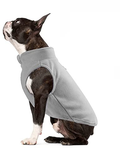 PETCUTE Hundemantel Hundepullover,Wintermantel,Haustier Kleidung Hundejacke für Kleine Mittlere Große Hunde,Hundeweste Warm Hund Mantel mit Gurtloch,Ideal für den Winter,Weiche Fleece-Weste