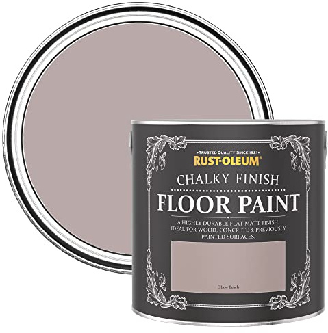 Rust-Oleum Pink Scratch-Proof Floor Paint in Matt Finish - Elbow Beach 2.5L