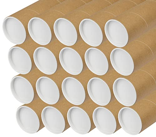 V1 TRADE Versandrolle - Praktisch Verpackungsmaterial für Zeichnungen und Plakate - Sichere Verpackung (Versandrolle 70x750mm x20)