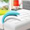 ELEMUSE Memory Foam Mattress Topper with Fluffy Pillow Top Cover, Mattress Topper Kingsize Bed for Back Pain Relief, with OEKO-TEX & CertiPUR-US (King-150x200cm)