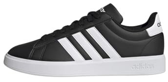 adidas Men's Grand Court 2.0 Sneaker, Core Black Ftwr White Core Black, 6 UK