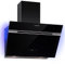 Klarstein Kitchen Cooker Hood, Angled Gas Cooker Hoods 60cm, Smart Extractor Fan for Kitchens w/RGB LED Lights, Carbon Cooker Hood Filter, 594m³/h Airflow Cooker Hoods, IoT/Wi-Fi, Extractor Fan Hood