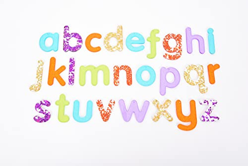 tickit Rainbow Glitter Letters, 26 Pieces | tickit Rainbow Glitter Letters is ideal for early literacy and numeracy learning.