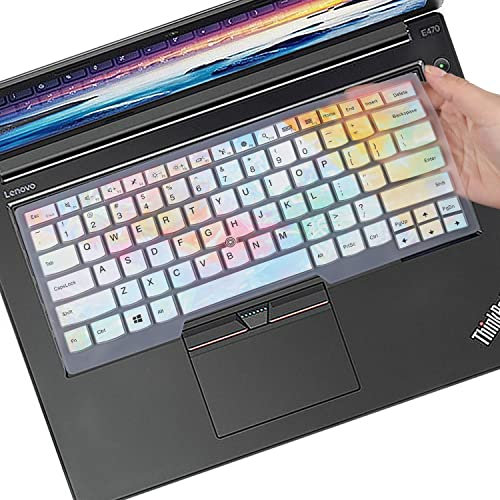 Keyboard Cover for Lenovo Thinkpad X1 Carbon 14 5th-8th Gen, ThinkPad X1 Yoga Gen 3 4 5, Thinkpad X1 Extreme 14, ThinkPad T460 T470 T480 T490 T495 T14 T14s, ThinkPad L490 L460 L470 L480 L14 P14