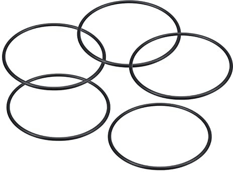 PATIKIL 10 Stück Dichtungsringe O-Ringe Gummidichtung 70mm AD 65mm ID 2.65mm Breite Nitrilgummi Unterlegscheibe Dichtungssatz Gummischeiben für Wasserhahn Autoreparatur Schwarz