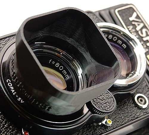 Gegenlichtblende Lens Hood für Yashica Mat 124G Rolleiflex Autocord Ausgeknipst