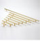 EGNIAN 2 Stück Griffe Kleiderschrank Türgriff Edelstahl Schubladengriff T-Stange Gerade Küche Langer Schrank Schrankknopf Schwarz (Color : Gold 320mm)
