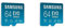 Samsung EVO Select microSD Speicherkarte (MB-ME64KA/EU), 64 GB, UHS-I U1, Full HD, 130MB/s Lesen, für Smartphone und Tablet, inkl. SD-Adapter (Packung mit 2)