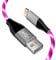 LED iPhone Light up Charger Cable, | Apple MFi Certified | USB A to Lightning Fast Charging Cord Compatible with iPhone 13 Pro Max 12 Mini 11 X XS XR 8 7P 6S iPad iPod Touch More (Pink, 6FT)