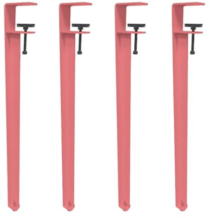 Lot de 4 pieds réglables pour table basse Rose 71 cm