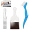 3 Pack Dryer Vent Cleaning Kit,Tumble Dryer Cleaner,Tumble Dryer Condenser,Stainless Steel AC Fin Comb,Air Con Cleaner,Condenser Cleaning Comb,Air Conditioning Comb for Cleaning Air Condition