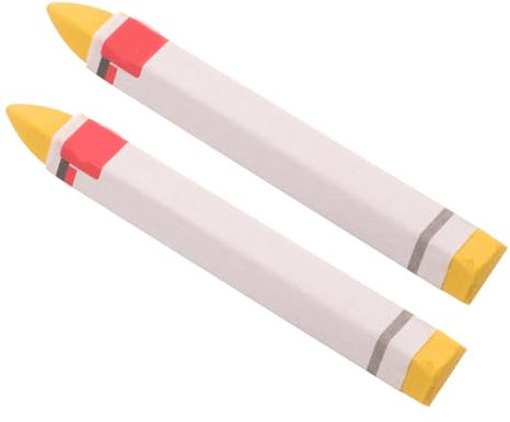 LOORGVEL 2Stücke Reifenmarkierungsstifte Hochsichtbare Markierer für Autos Motorräder und Fahrräder Präzise Wachsmarkierungsstifte für Reifenbeschriftung Robuste