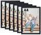 Truevaste 6 Set Bilderrahmen A4 für Dokument, Schwarz 21×29,7 cm MDF Rahmen für Abschlusszeugnis, Klassischer Fotorahmen für Wand Tischbilderrahmen, Frame für Hochzeitsfotos Abschlusszeugnis Jubiläum