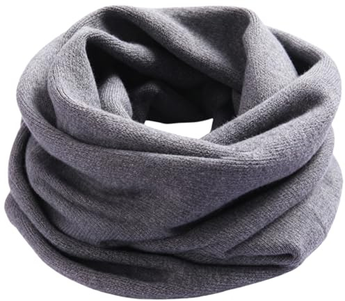 YWTAENOH Écharpe tricotée en cachemire pour temps froid, cache-cou, écharpe douce et épaisse pour homme et femme