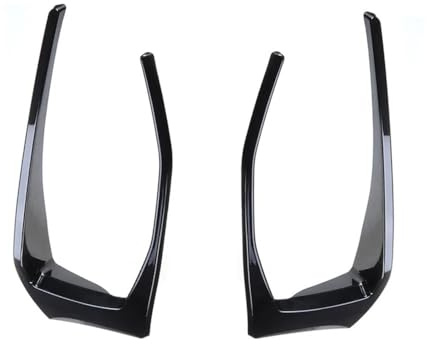 Enjoliveur de feu stop arrière noir brillant, 1 paire, baguette de cadre, canard(For Golf 7.5 MK7.5)