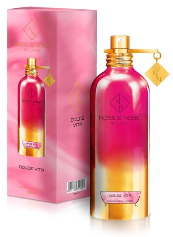 NOSE & NOSE MILANO Süßer Tabak Unisex Extrait de Parfum Äquivalent und inspiriert – langanhaltender und anhaltender Duft, intensiver Duft mit 30% reiner Essenz, 100 ml (100 ml, La Vie Est Belle)